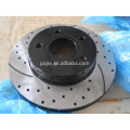 cross drilled and slotted Brake disc, brake rotor